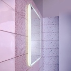 Зеркало LED подсветка Бриклаер Эстель-1 100 100*80 с датчиком движения руки